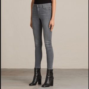 All Saints | Mast Fit grey jeans